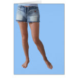 Legs Greeting Cards