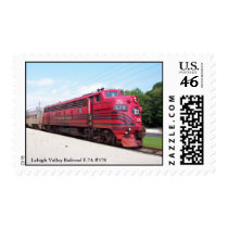 Lehigh Valley Railroad F-7A #578 at Cape May N. J. postage