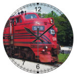 Lehigh Valley Railroad F-7A #578 @ Cape May N.J. Wall Clock
