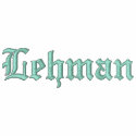 Lehman Classic Hoodie embroidered shirts