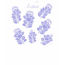 Lehua - lavender print t-shirts by atomica13 Lehua - lavender print t-shirts