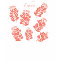 Lehua - peach print t-shirts by atomica13 Lehua - peach print t-shirts