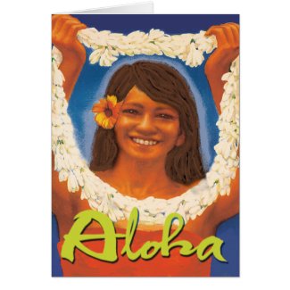 Lei Aloha card