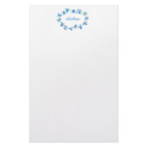 Lei of Aloha Personalized Stationery