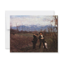 Leibl And Sperl On The Chicken Hunt By Leibl Personalized Announcement