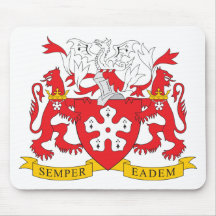 Leicester Coat of Arms Mouse Pad