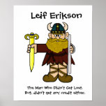 Leif Erikson Poster