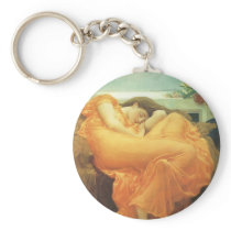 Leighton's Flaming June keychains