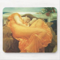 Leighton's Flaming June mousepads
