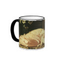 Leighton's Mother and Child mugs by MasterpieceCafe Leighton's Mother and Child mugs