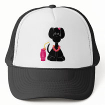 LeiLani the Black Lab hats by PeticularFashions LeiLani the Black Lab hats