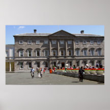 Leinster House Dublin, Irish Government building Poster