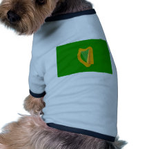 Leinster, Ireland flag Pet Tee Shirt