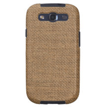 Leinwandsackbeschaffenheit oder Jutefaserneuheit G Galaxy SIII Covers