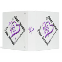 Leiomyosarcoma Faith Hope Love Butterfly Binder by cancerapparel Leiomyosarcoma Faith Hope Love Butterfly Binder