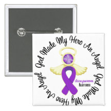 Leiomyosarcoma God Made My Hero An Angel Buttons