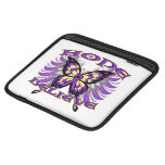 Leiomyosarcoma Hope Believe Butterfly ipad sleeves