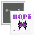 Leiomyosarcoma Hope Butterfly buttons