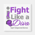 Leiomyosarcoma I Fight Like a Diva magnets
