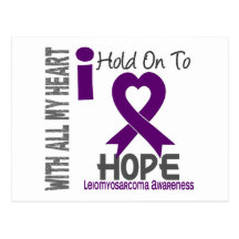 Leiomyosarcoma I Hold On To Hope Post Cards