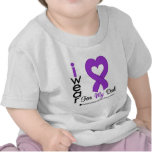 Leiomyosarcoma I Wear Purple Ribbon For My Dad t-shirts