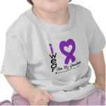 Leiomyosarcoma I Wear Purple Ribbon For My Grandma t-shirts