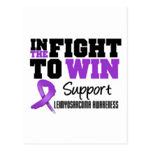 Leiomyosarcoma In The Fight To Win Post Cards