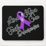 Leiomyosarcoma Love Hope Determination mousepads