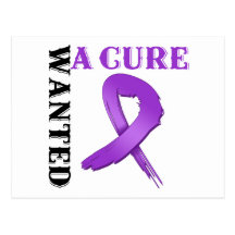 Leiomyosarcoma WANTED A CURE Post Cards
