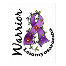 Leiomyosarcoma Warrior 15 Postcard