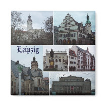 Leipzig Fridge Magnet