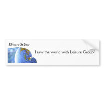 Leisure Group, LLC | Bumper Sticker bumper stickers