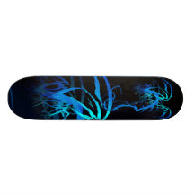 'Lektric Blue Dragons Skateboard