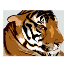 lele tiger merchandise post cards