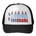 Lemmings for Obama Hats