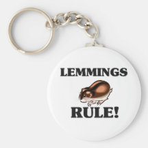 LEMMINGS Rule! Keychain