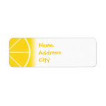 Lemon Address Labels