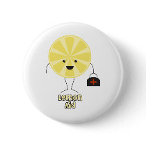 Lemon Aid Pinback Buttons