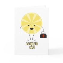 Lemon Aid Greeting Cards