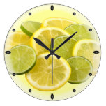 Lemon and Lime Wall Clocks