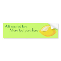 Lemon Bumper Sticker bumper stickers by Customizables Lemon Bumper Sticker bumper stickers
