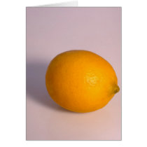 Lemon Greeting Card