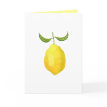 Lemon Card