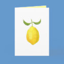 Lemon Card