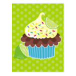 Lemon & Chocolate Cupcake Postcards