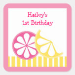 Lemon Citrus Stickers Envelope Seals
