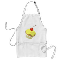 artsprojekt, apron, cupcake, sweet, dessert, bake, bakery, chef, sillabub, zabaglione, syllabub, frozen dessert, peach melba, sabayon, cordon bleu, citrous fruit, bakehouse, ovenbake, shirr, henry sweet, compote, blancmange, afters, protective garment, fruit compote, baked alaska, pastry cook, citrus fruit, tiramisu, pavlova, flan, junket, dumpling, ambrosia, mousse, bakeshop, patisserie, mold, mould, pudding, Apron with custom graphic design