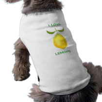 Lemon Doggie T-shirt pet clothing