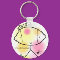 Lemon Doodle keychains