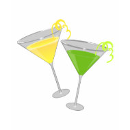Lemon Drop and Green Apple Martini shirt